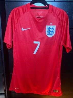 Nike Men’s Red England 2014 Away Football Jersey - #7 Beckham